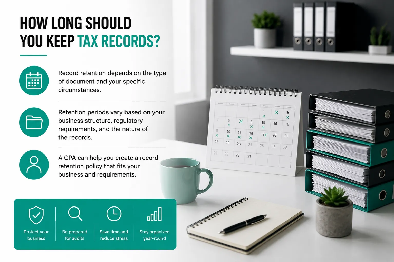 How Long Should You Keep Tax Records?
