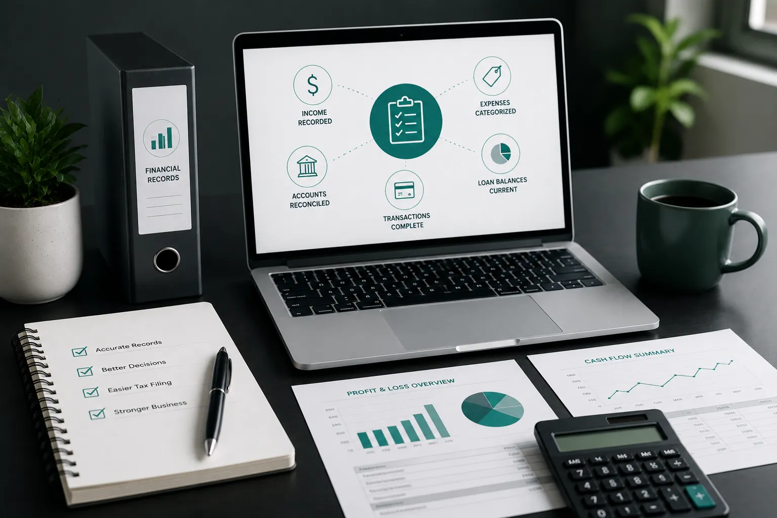 Make Sure Your Bookkeeping Is Current