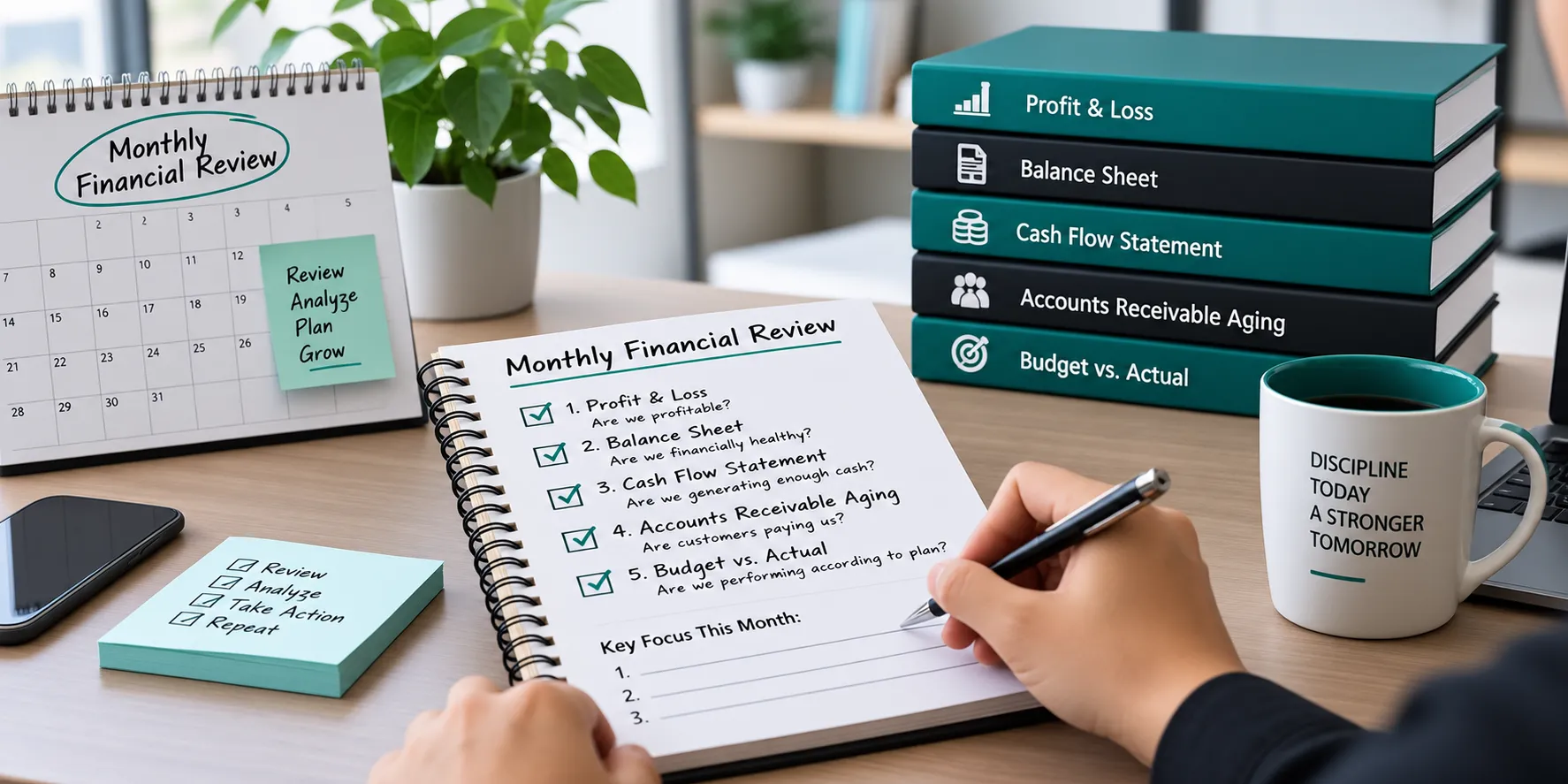 Turn Your Monthly Financial Review Into a Habit