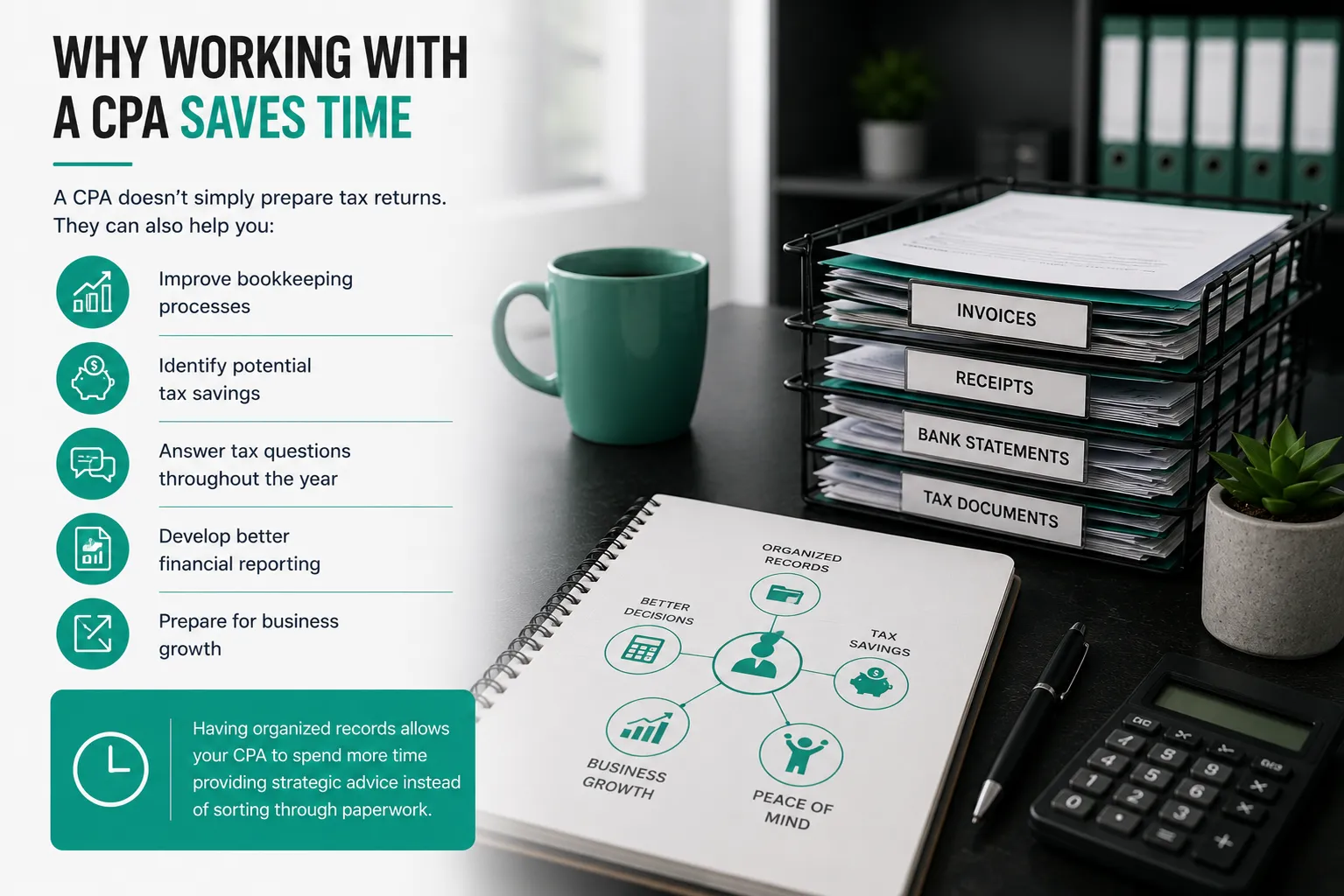 Why Working With a CPA Saves Time