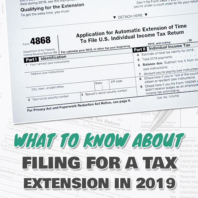 What to Know About Filing for a Tax Extension in 2019 Lucia & Company